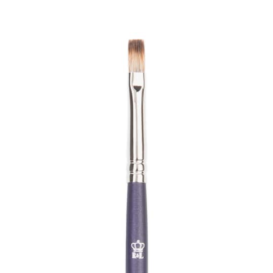 Royal & Langnickel® Sovereign™ Synthetic Long Handle Flat Brush